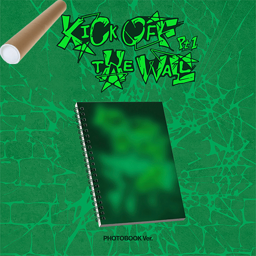 킥플립 | KickFlip 5TH MINI ALBUM [ KICK OFF THE WALL Pt.1 ] PHOTOBOOK VER.+POSTER