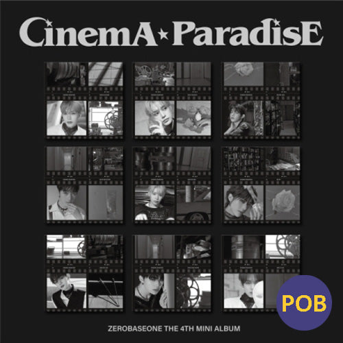 ZEROBASEONE 4TH MINI ALBUM [ CINEMA PARADISE ] DIGIPACK VER.+POB