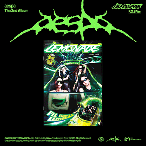 에스파 | aespa THE 2ND ALBUM [ LEMONADE ] P.O.S VER.