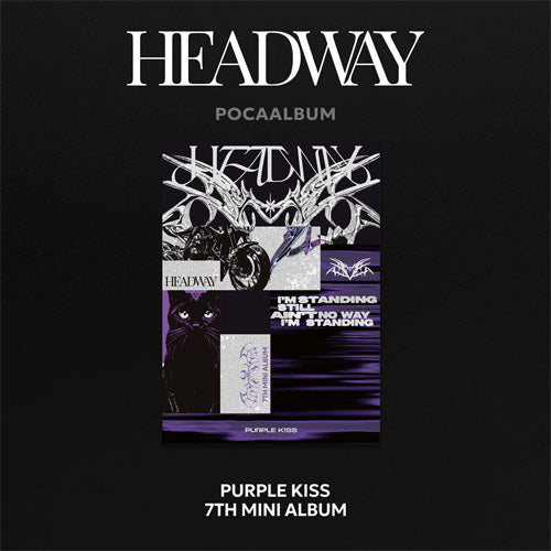 퍼플키스 | PURPLE KISS 7TH MINI ALBUM [ HEADWAY ] POCAALBUM
