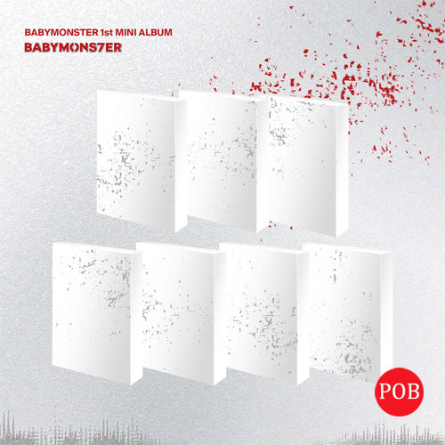 베이비몬스터 | BABYMONSTER 1ST MINI ALBUM [ BABYMONS7ER ] YG TAG ALBUM+1 POB