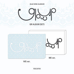 RESCENE 直筆サイン入りアルバム(QRver.) 리센느 | RESCENE 2ND MINI ALBUM [ GLOW UP ] QR VER. - Music Plaza