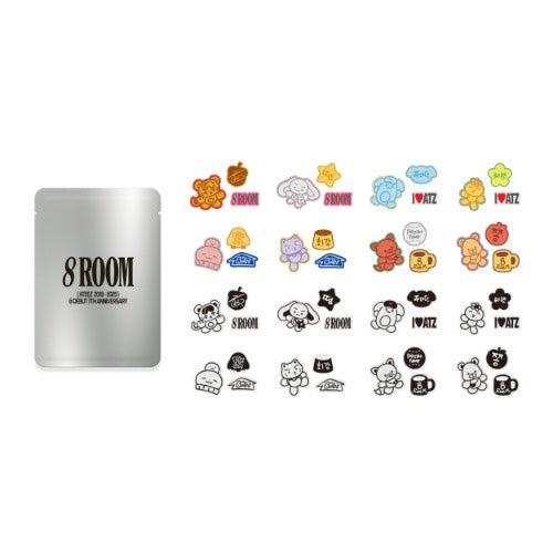 ATEEZ POP-UP `8ROOM' OFFICIAL MERCH [ RANDOM IRON-ON PATCH ]