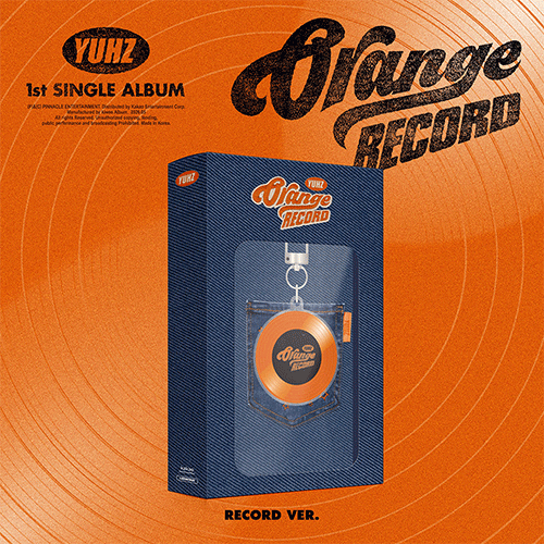 유어즈 | YUHZ 1ST SINGLE ALBUM [ ORANGE RECORD ] RECORD VER. KIWEE ALBUM