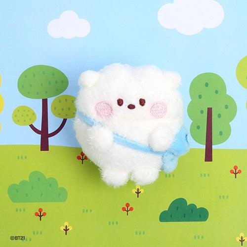 BT21 MININI PLUSH KEYRING [ PONPON-ENJOY ] - Music Plaza