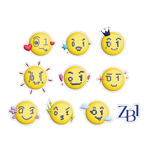 ZEROBASEONE [ LUGGAGE STICKER SET ] THE MOVING SEOUL POP-UP STORE MD