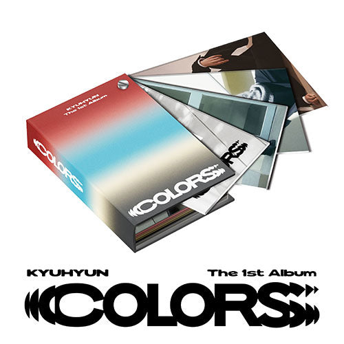 KYUHYUN THE 1ST ALBUM [ COLORS ] COLOR SWATCH BOOK VER.