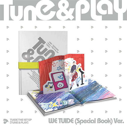 TUIDE THE 1ST EP [ TUNE & PLAY ] WE TUIDE ( SPECIAL BOOK VER. )