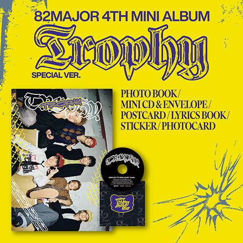 82MAJOR  4TH MINI ALBUM [ Trophy ] SPECIAL VER.
