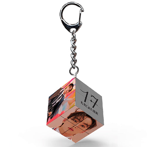 SEVENTEEN MINI CUBE KEYRING [ 17 RIGHT HERE ] - Music Plaza