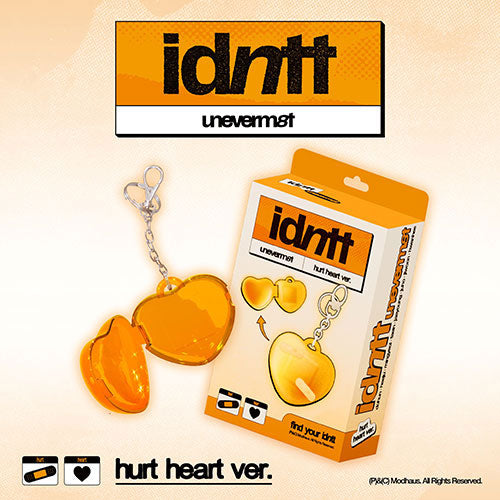 IDNTT MINI ALBUM [ UNEVERMET ] HURT HEART VER.