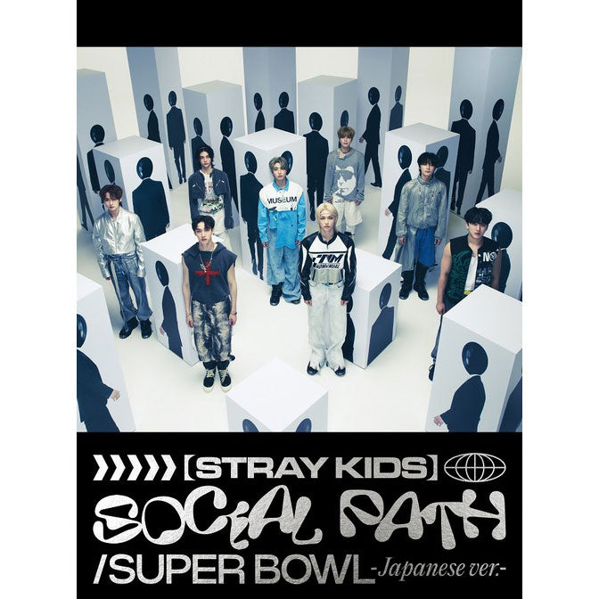 STRAY KIDS - JAPAN 1ST EP ALBUM - SOCIAL PATH / SUPER BOWL – J