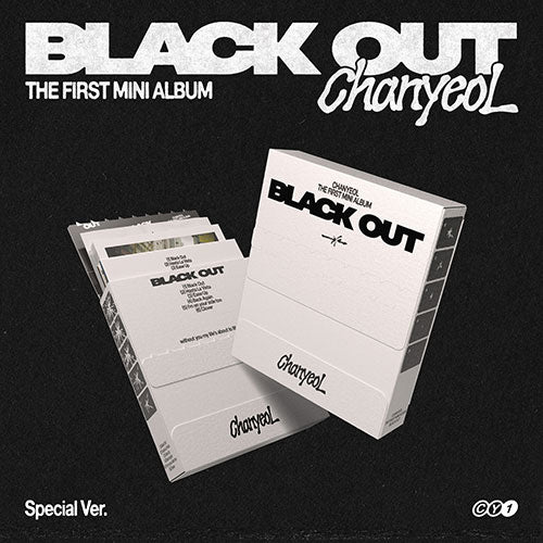 찬열 | CHANYEOL THE FIRST MINI ALBUM [ BLACK OUT ] SPECIAL VER.