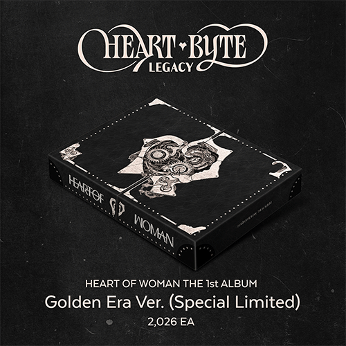 HEART OF WOMAN THE 1ST ALBUM [ HEART BYTE : LEGACY ] GOLDEN ERA VER. SPECIAL LIMITED VER.