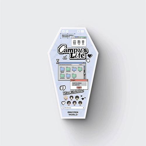 엔하이픈 | ENHYPEN [ WORLD COUPON CARD COLLECTION ] CAMPUS LIFE SPECIAL VER.