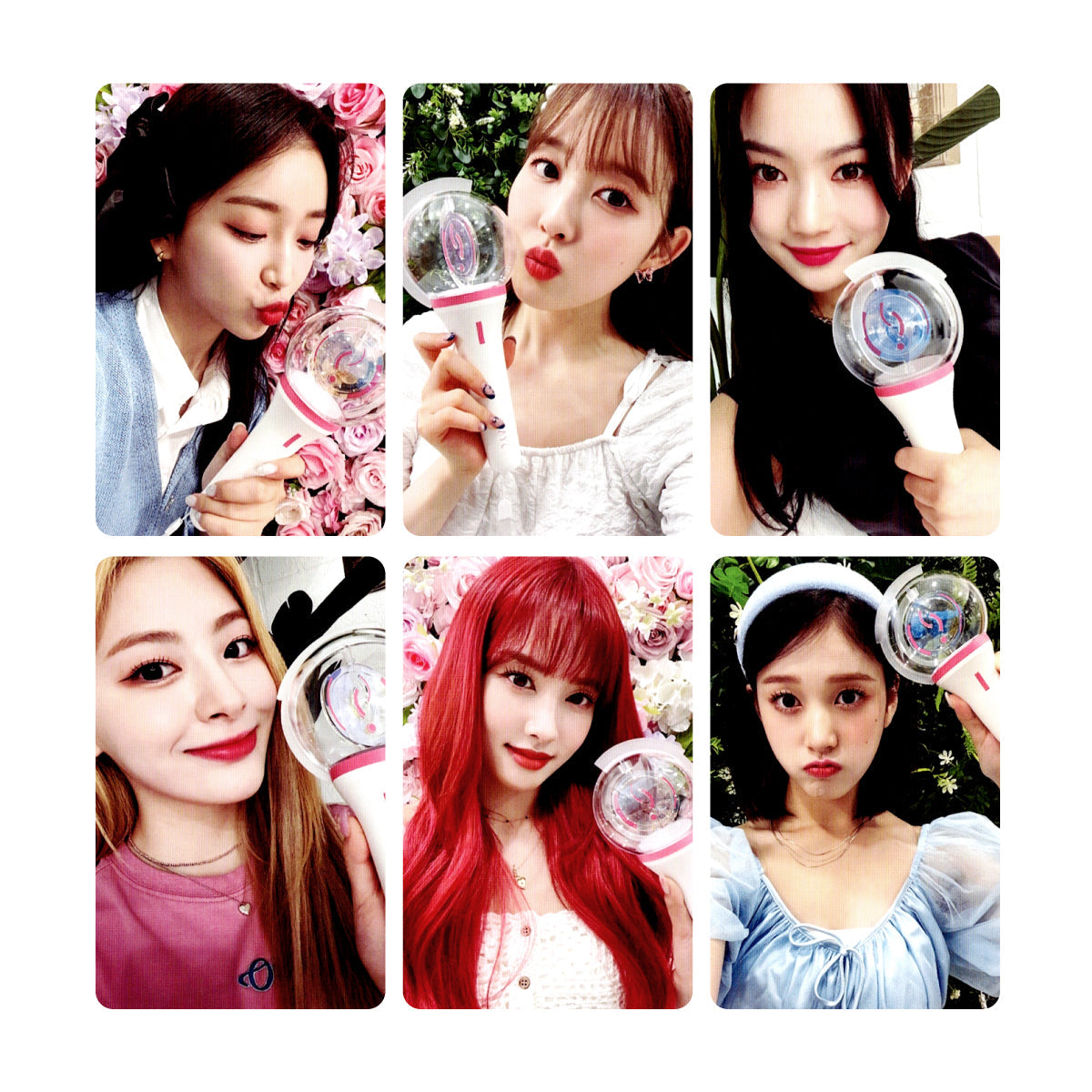 STAYC  OFFICIAL LIGHT STICK PHOTOCARD