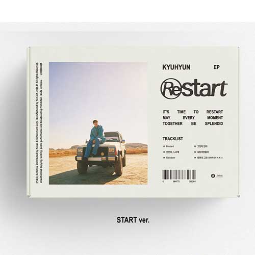 KYUHYUN キュヒョン　EP「Restart」2ver. 5セット 규현 | KYUHYUN EP ALBUM [ Restart ] - Music Plaza