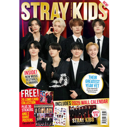 STRAY KIDS ANNUAL REVIEW MAGAZINE