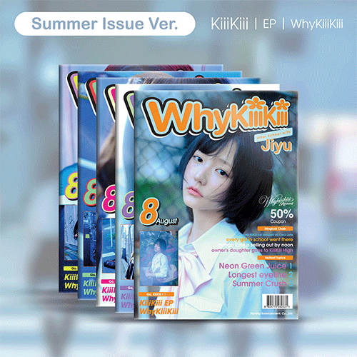 KiiiKiii EP ALBUM [ WhyKiiiKiii ] SUMMER ISSUE VER.