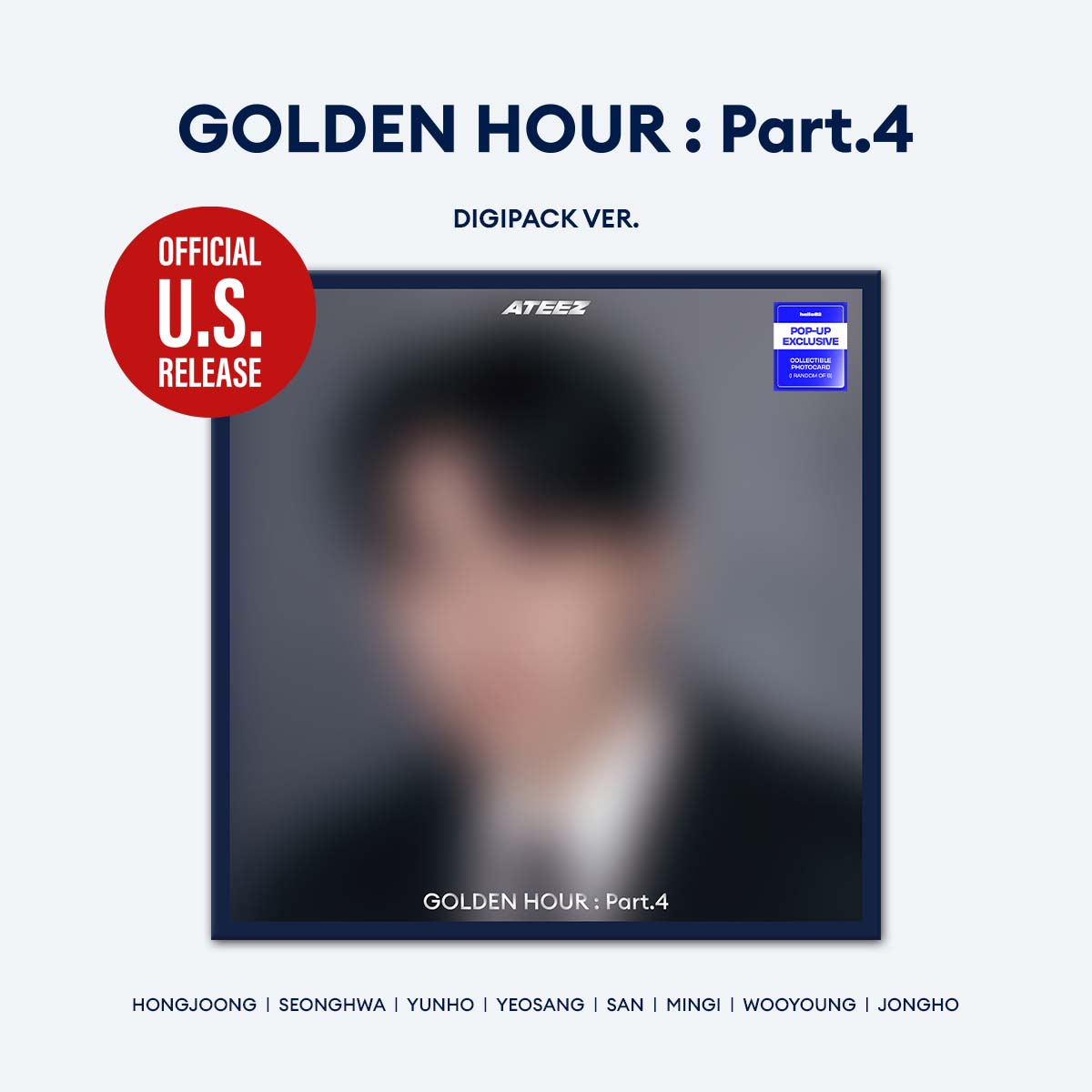 에이티즈 | ATEEZ [ GOLDEN HOUR : Part.4 ] DIGIPACK VER. hello82