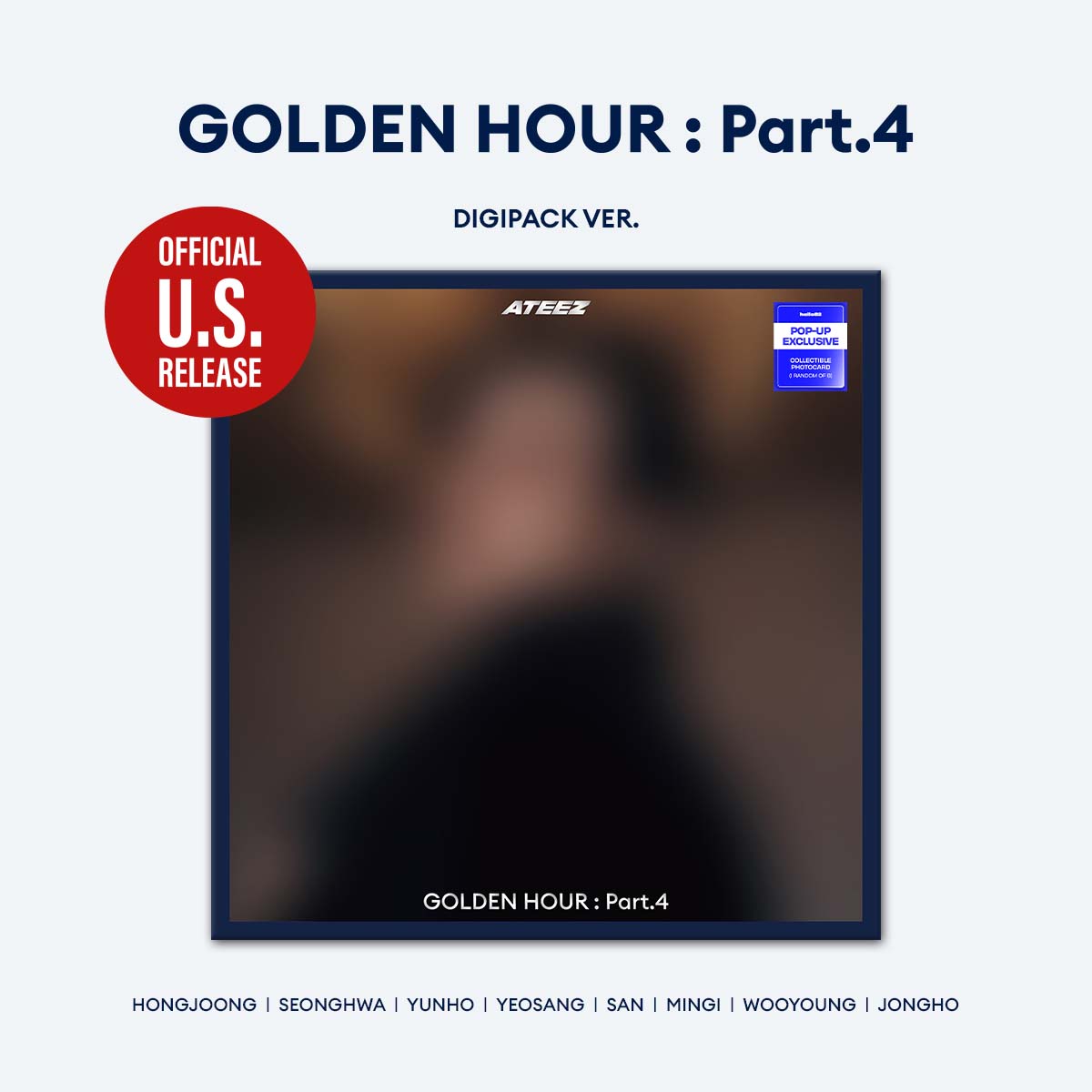 에이티즈 | ATEEZ [ GOLDEN HOUR : Part.4 ] DIGIPACK VER. hello82