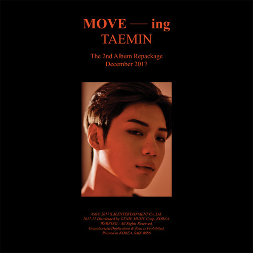 태민 | TAEMIN 2ND ALBUM REPACKAGE [ MOVE-ING ] - Music Plaza