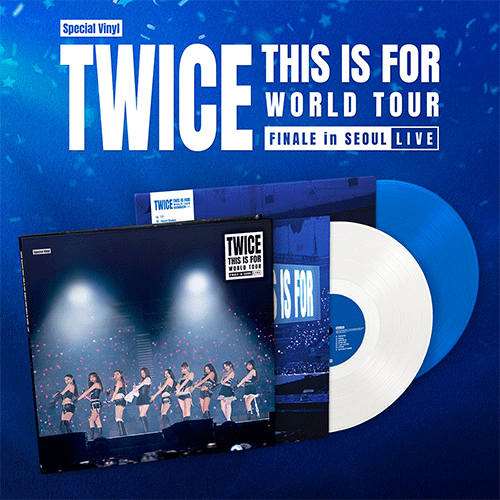 TWICE [ THIS IS FOR ] WORLD TOUR FINALE in SEOUL LIVE LP ( Special LP Ver. )