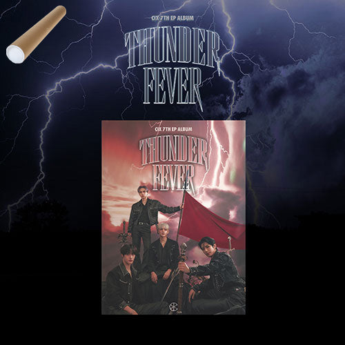 CIX 7TH EP ALBUM [ THUNDER FEVER ] +UNFOLDED POSTER