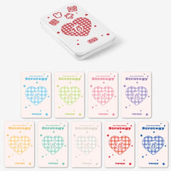 TWICE [ TINCASE PHOTOCARD SET ] STRATEGY POP-UP In SEOUL - Music Plaza
