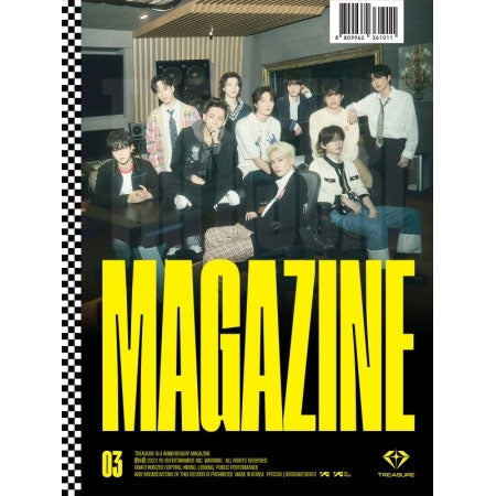 트레저 |  TREASURE 3RD ANNIVERSARY MAGAZINE