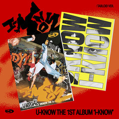 유노윤호 | U-KNOW THE 1ST ALBUM [ I-KNOW ] TABLOID VER. - Music Plaza