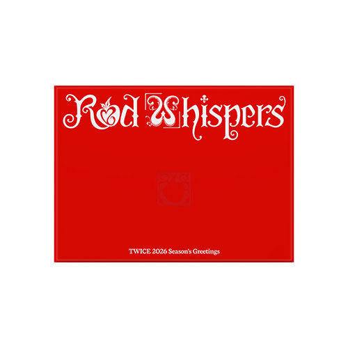 트와이스 | TWICE 2026 SEASON'S GREETINGS [ RED WHISPERS ] - Music