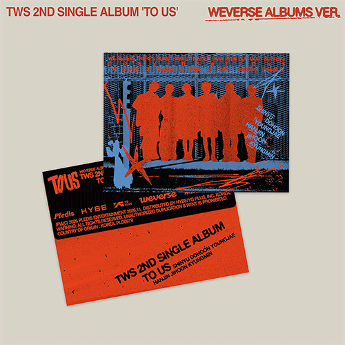 투어스 | TWS 2ND SINGLE ALBUM [ TO US ] WEVERSE ALBUM VER.
