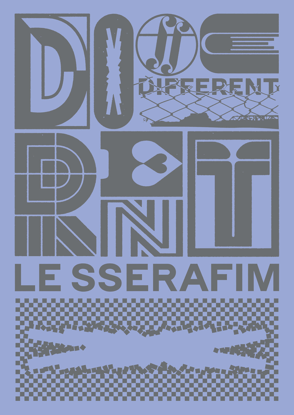 LE SSERAFIM DIFFERENT [Limited Edition / OFFBEAT CLOVE Edition Type A] JAPAN 4th Single