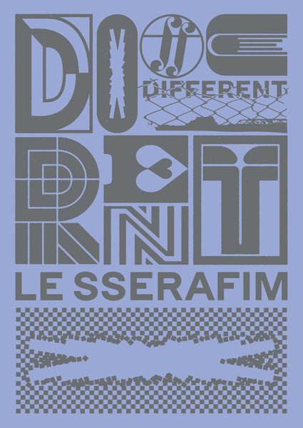 LE SSERAFIM DIFFERENT [Limited Edition / OFFBEAT CLOVE Edition