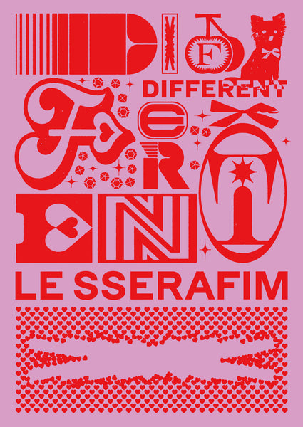 LE SSERAFIM DIFFERENT [Limited Edition / NOSTALGIC YLANG Edition
