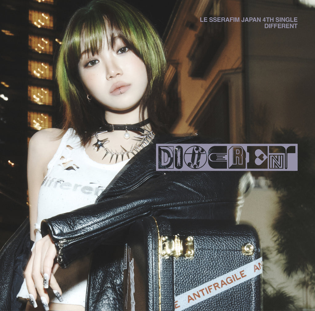 LE SSERAFIM DIFFERENT [Solo Jacket Edition] JAPAN 4th Single