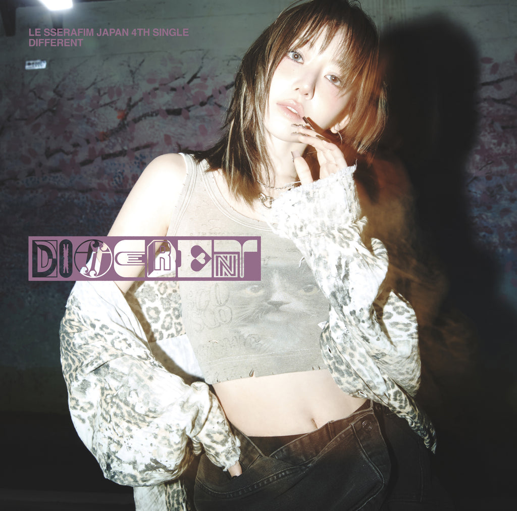 LE SSERAFIM DIFFERENT [Solo Jacket Edition] JAPAN 4th Single