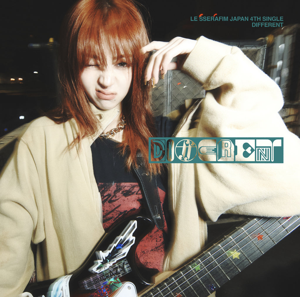 LE SSERAFIM DIFFERENT [Solo Jacket Edition] JAPAN 4th Single