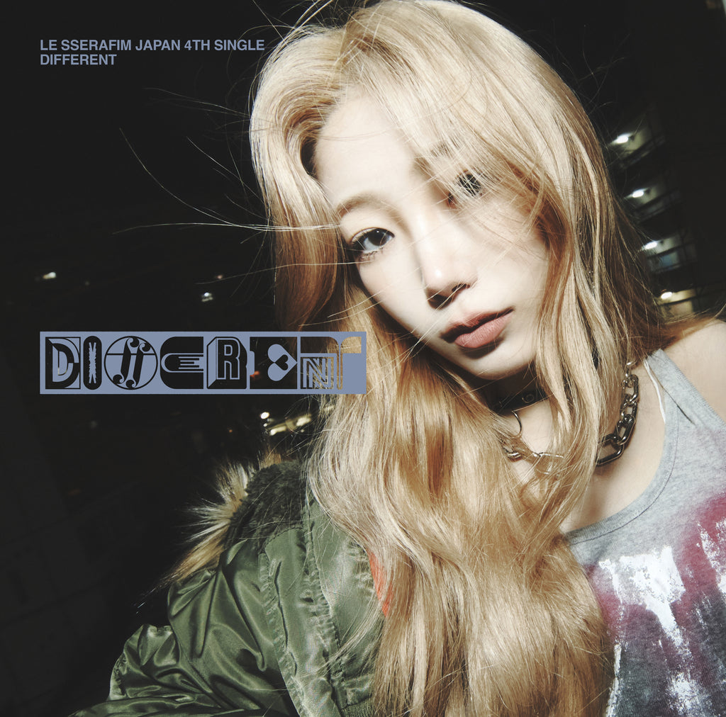 LE SSERAFIM DIFFERENT [Solo Jacket Edition] JAPAN 4th Single
