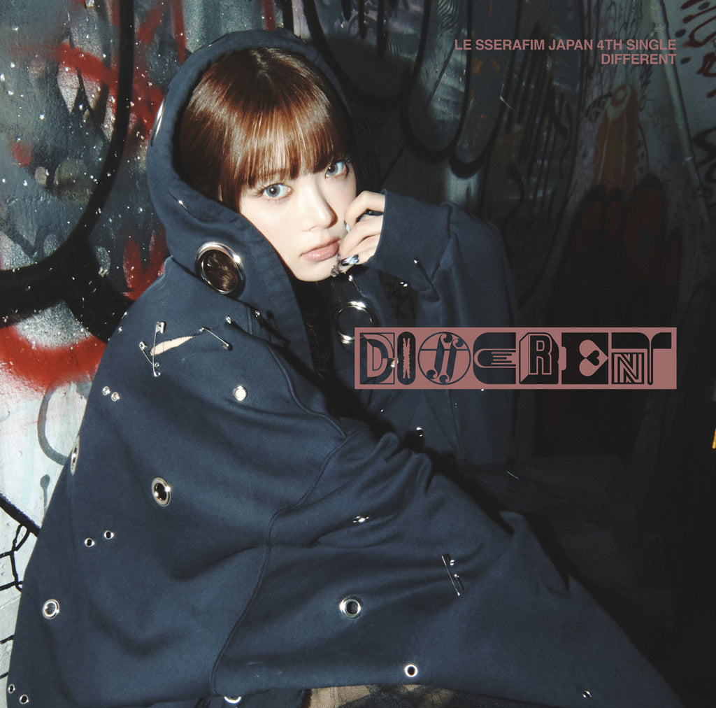 LE SSERAFIM DIFFERENT [Solo Jacket Edition] JAPAN 4th Single