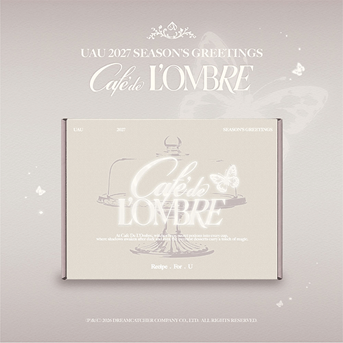 유아유 | UAU 2027 SEASON'S GREETINGS [ CAFE DE L'OMBRE_RECIPE . FOR . U ]