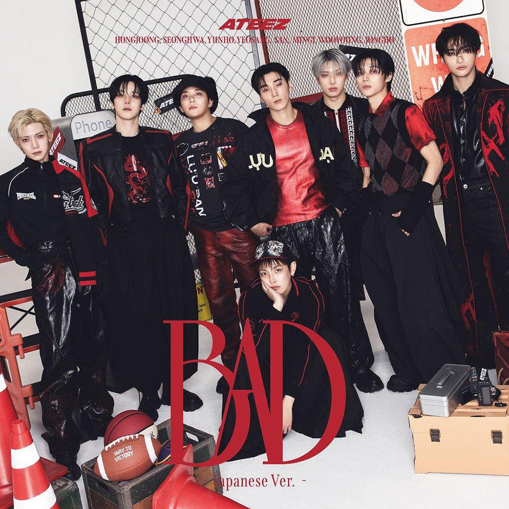 ATEEZ 5th SINGLE BAD [REGULAR EDITION] Japanese Ver. + TOWER POB