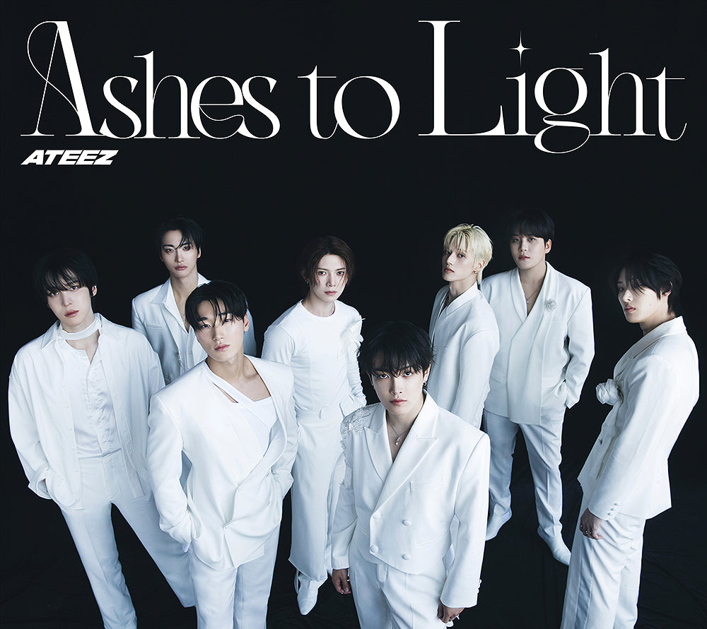 ATEEZ [ ASHES TO LIGHT ] CD+DVD LIMITED EDITION +POB