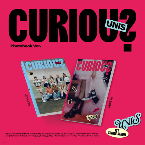 유니스 | UNIS 1ST SINGLE ALBUM [ CURIOUS ] PHOTOBOOK VER.