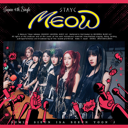 STAYC [MEOW] Cheeky Icy Thang -Japanese Ver.- [Regular Edition]