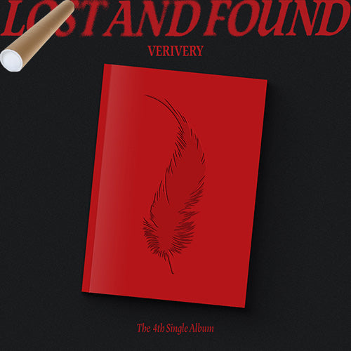 베리베리 | VERIVERY 4TH SINGLE ALBUM [ LOST AND FOUND ] PHOTOBOOK VER.+POSTER