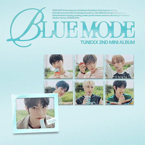 튜넥스 | TUNEXX 2ND MINI ALBUM  [ BLUE MODE ] INDIVIDUAL MODE VER.