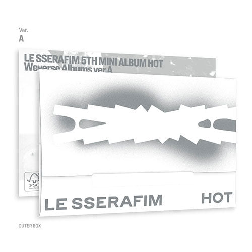 르세라핌 | LE SSERAFIM 5TH MINI ALBUM [ HOT ] WEVERSE ALBUM VER