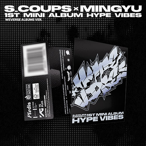 S.COUPS x MINGYU 1ST MINI ALBUM [ HYPE VIBES ] WEVERSE ALBUM VER.+1POLAROID
